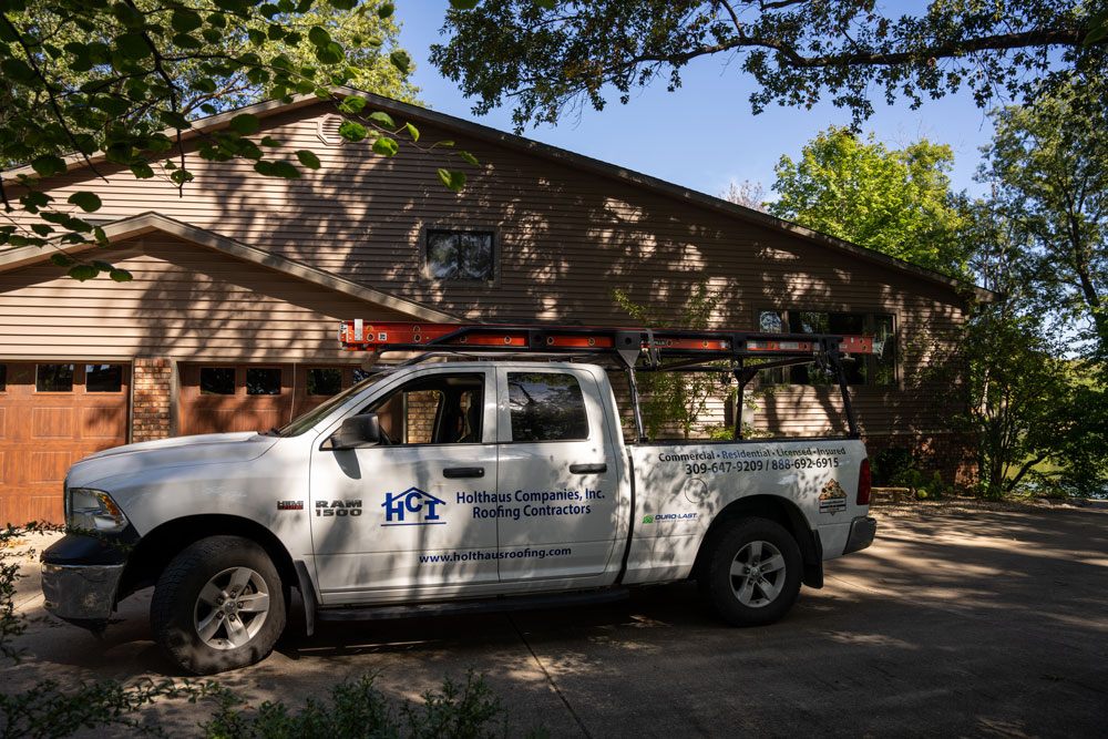 Help with Storm Damage with Holthaus Contractors