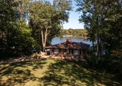 Roof for Lake Home by Holthaus Contractors