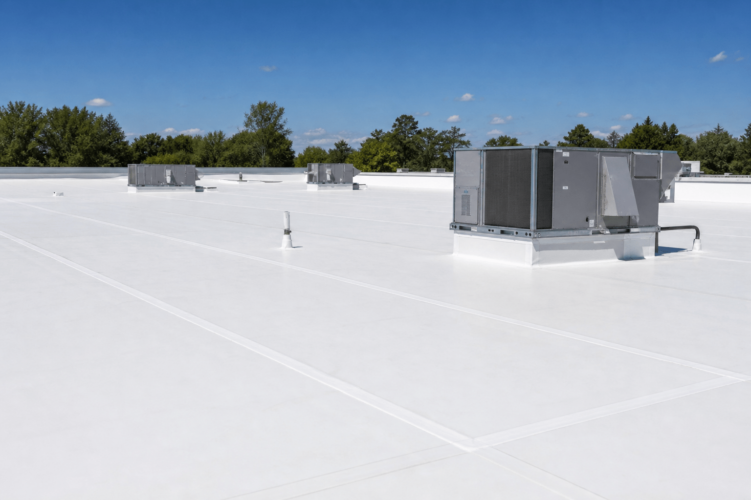 Metal roof after a Duro-Last recover